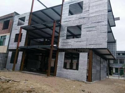 一體成形裝配式鋼混結(jié)構(gòu)建筑4層住宅、4-6層廠房、6-11層辦公樓工藝流程圖集